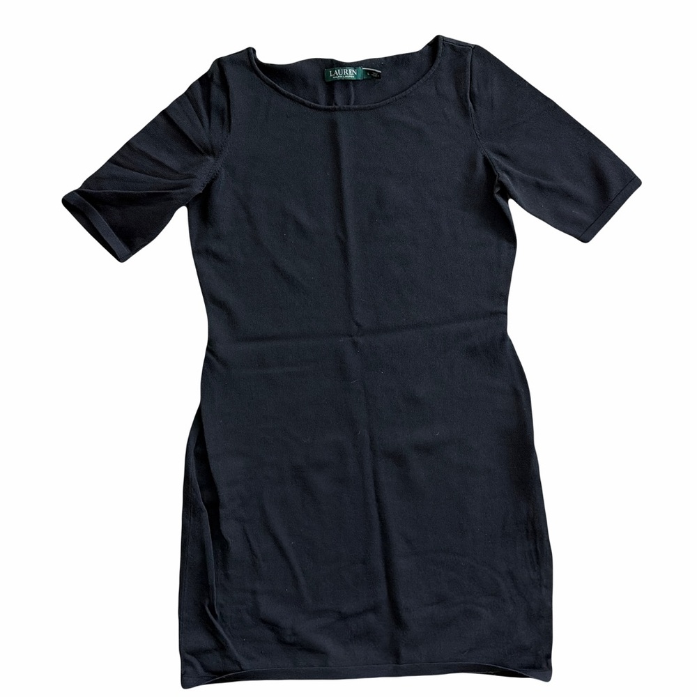 Ralph Lauren Elegant Black Mini Dress